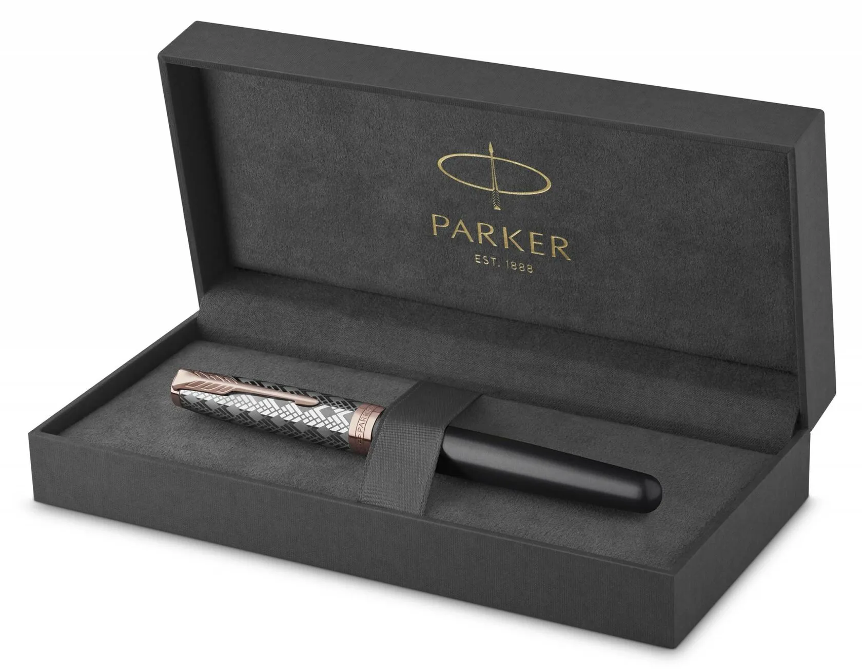 Роллеровая ручка Parker Sonnet Premium Metal Grey RB